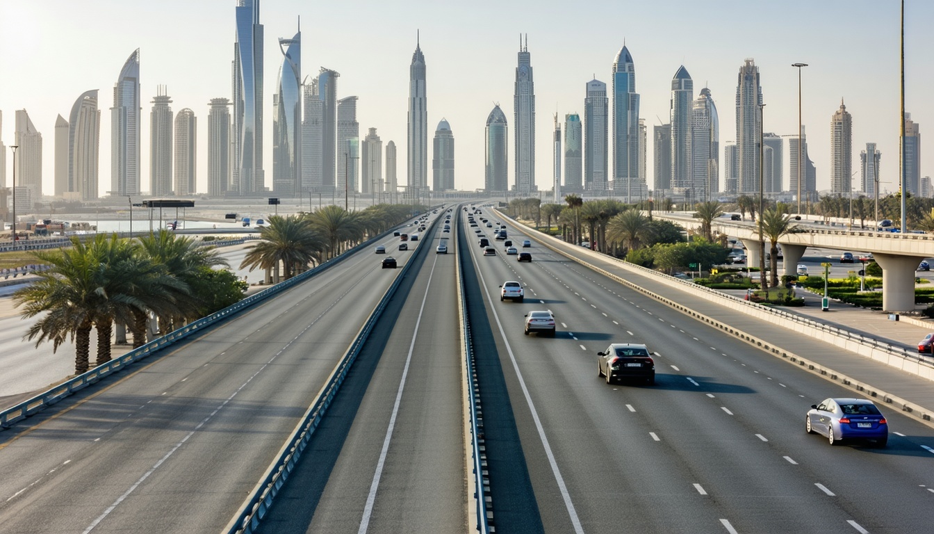 Seamless travel on Dubai highways