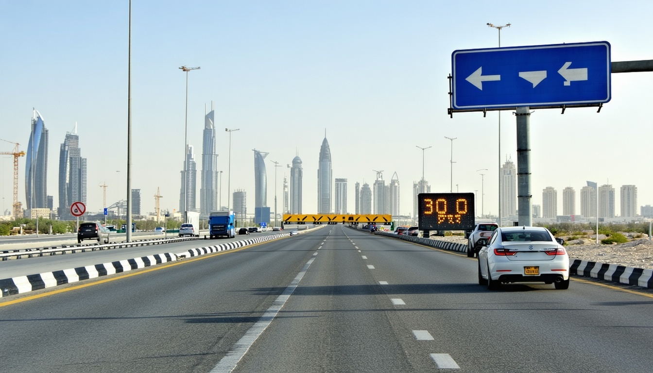 Convenient road toll payment in Dubai